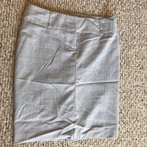 Express Light Gray Pencil Skirt Size 6 #217